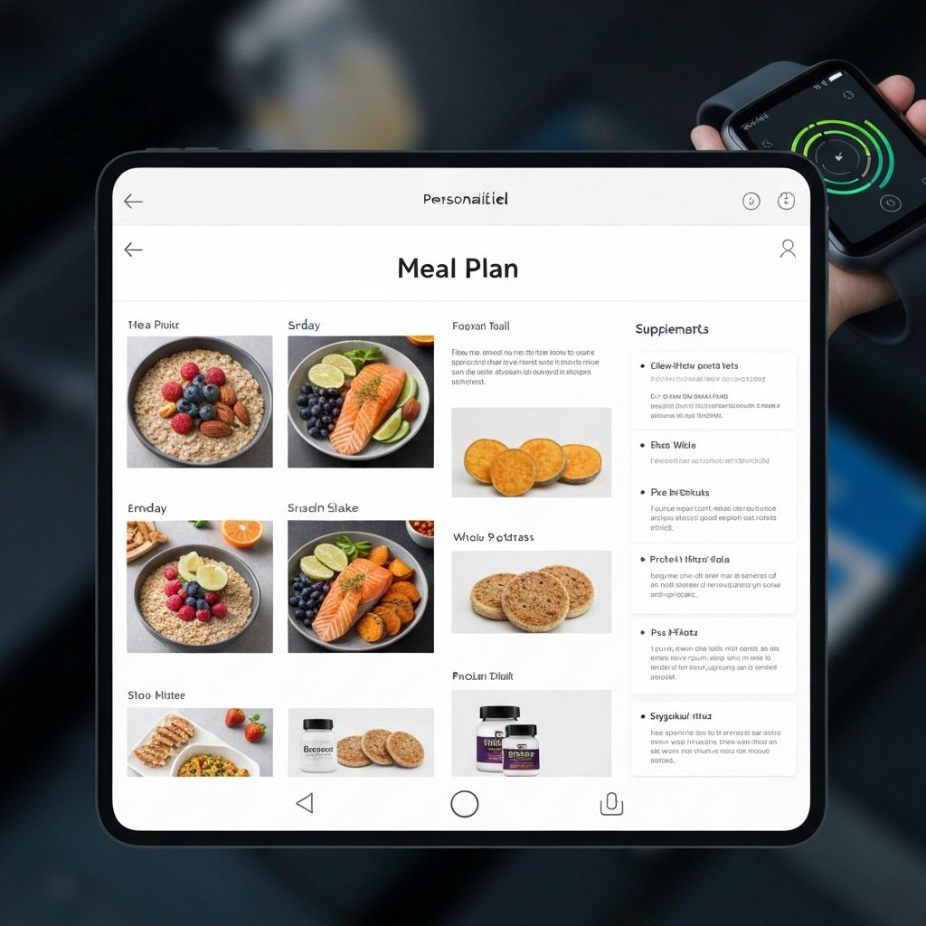 Plan nutricional deportivo